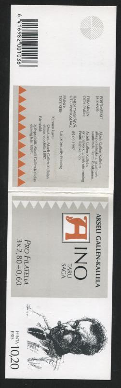 Finland B259a booklet