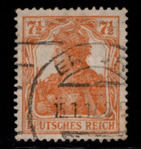 Germany Scott 98 Used 7 1/2 pfennig stamp