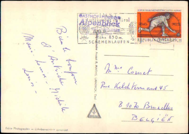 Austria, Picture Postcards, Sports