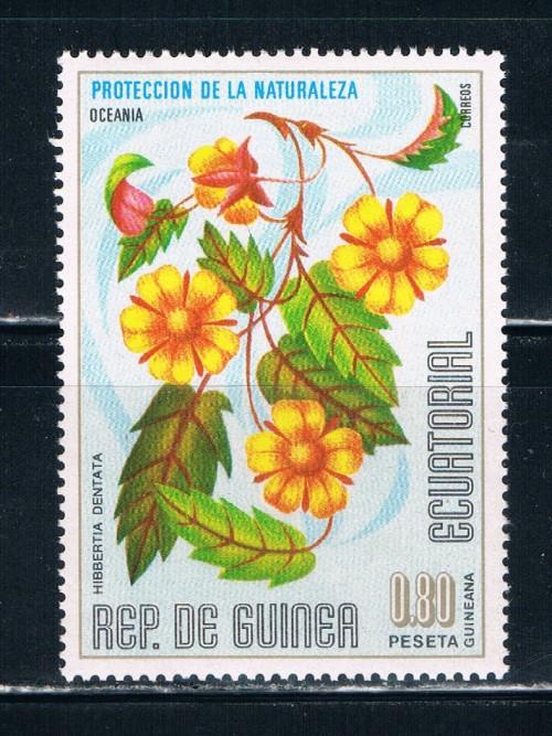 Equatorial Guinea MNH Flower Hibbertia Dentata (ML0334)