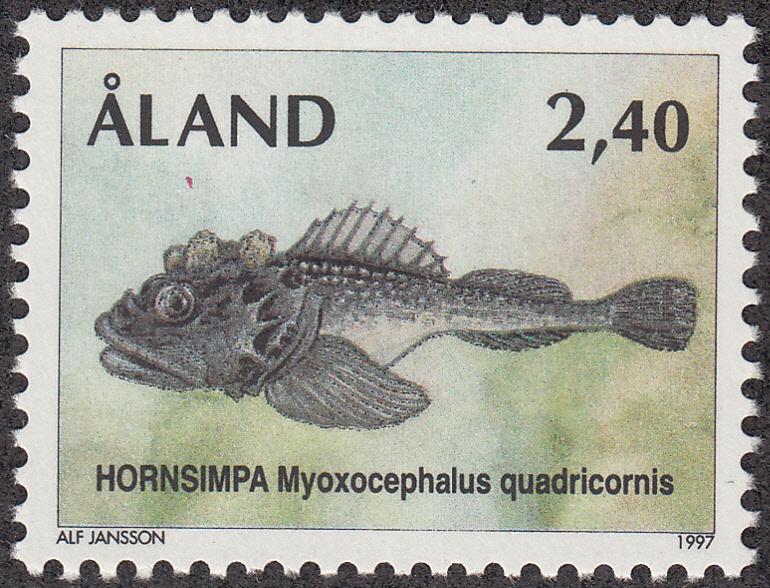 Aland #98 Myoxocephalus Quadricornis MNH