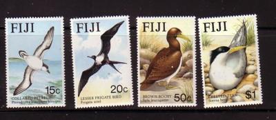 Fiji Sc 540-3 1985 Sea Birds stamp set mint NH