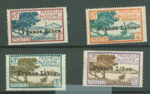 New Caledonia #219-222  Single