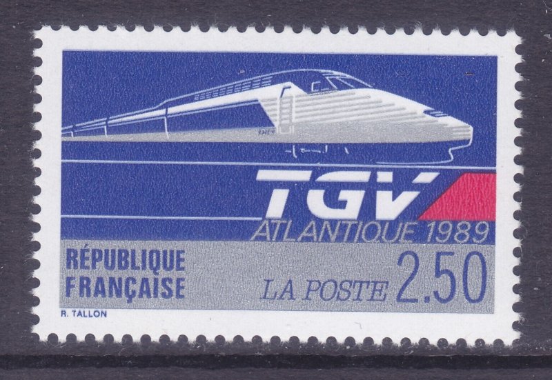 France 2173 MNH 1989 TGV Atlantic Issue Very Fine