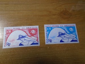 St Pierre & Miquelon  #  432-33  MNH