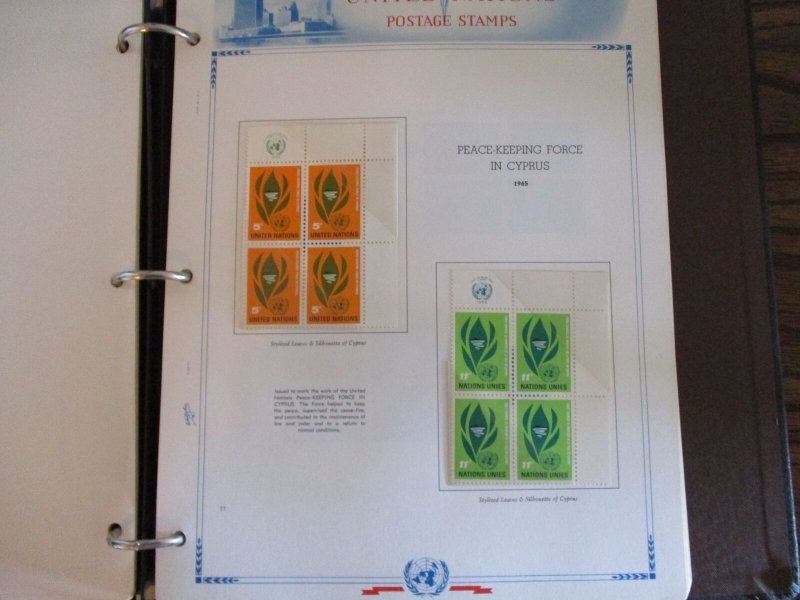 UN Collection White Ace Album - WDWPhilatelic (A1)