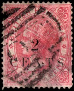 British Honduras #20, Incomplete Set, 1888, Used