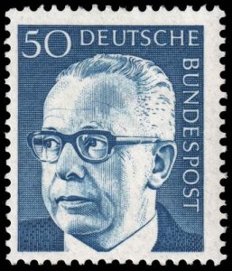 Germany - Scott 1033 - Mint-Never-Hinged - Poor Centering