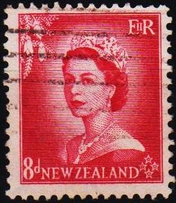 New Zealand. 1953 8d S.G.730  Fine Used