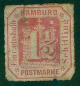 HAMBURG-GERMANY 25 USED (RL) 3798 CV $125.00 BIN $50.00