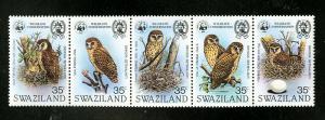 Swaziland Stamps # 405 WWF