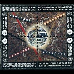 UN-VIENNA 1994 - Scott# 173a Disasters Set of 4 NH