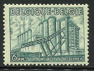 Belgium # 384, Mint Never Hinged. CV 23.00