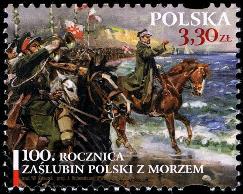 Poland 2020 MNH Stamp I World War Sea General Haller Horse Art