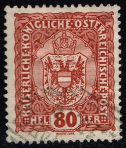 Austria #157 Coat of Arms; Used (0.25)