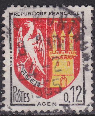 France 1093 Arms of Agen 1964