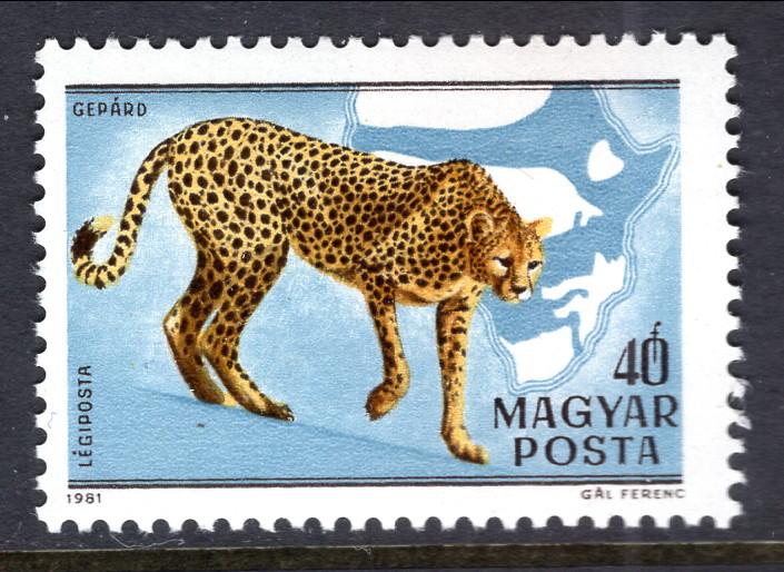 Hungary C427A Cheetah MNH VF