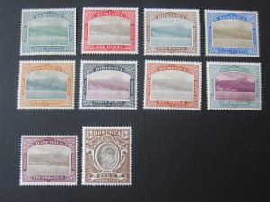 Dominica 1903 Sc 25-34 set MH