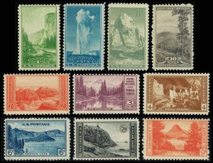 United States Scott 740 Mint never hinged.