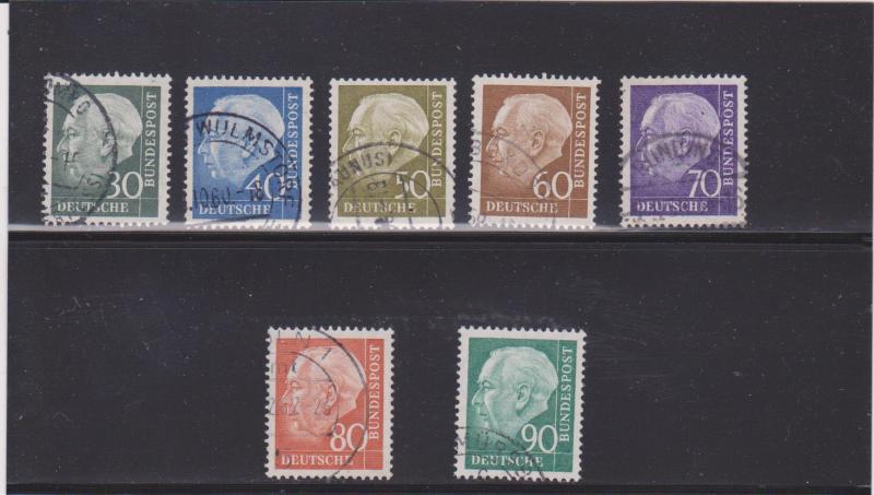 Germany 755-761 used