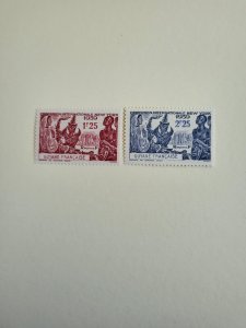 Stamps French Guiana Scott #169-70 nh