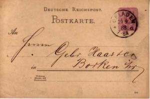 Germany, Government Postal Card