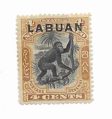 Labuan #96 MH - Stamp - CAT VALUE $10.00