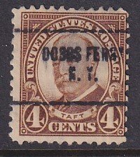 United States (1930) Sc 685 used, precancel Dobbs Ferry NY