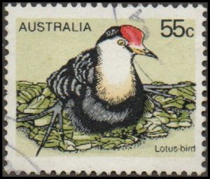 Australia 686 - Used - 55c Lotus Bird (1978) (cv $0.60)
