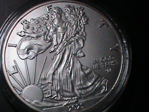 UNITED STATES-​2025-W PROOF $1 AMERICAN SILVR EAGLE 1 OZ PR70DCAM VERY FINE