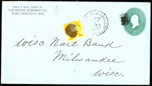 U.S. #116 USED ON COVER