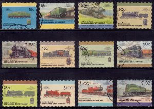 Union Island, St.Vincent Grenadines, 1987, Antique Locomotives, used