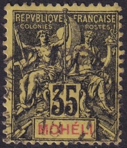 Moheli 1906 Sc 9 used