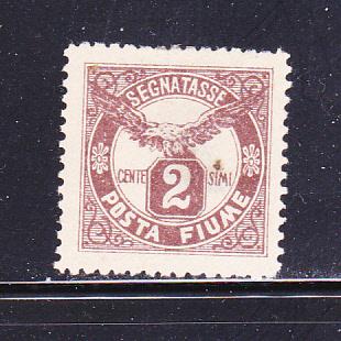 Fiume J13 U Postage Due Stamp