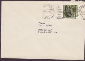 Germany #799 used on cover