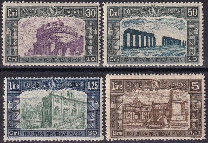 Italy #B30-33 MNH  CV $275.00 (Z8749)