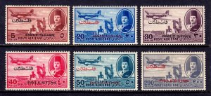 EGYPT — SCOTT NC3/NC12 — 1948 PALESTINE AIRMAIL OVERPRINTS — MNH — SCV $48