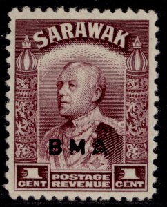 SARAWAK GVI SG126, 1c purple, NH MINT.