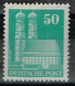 Germany 1947,Sc.#653 MNH, Buildings, Munich Cathedral perf 14 cv.€170