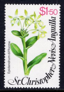 St Kitts Nevis 395 Flower MNH VF