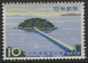 Japan 691 (mnh) 10y Mikawa Bay Quasi-National Park : Takeshima (1960)