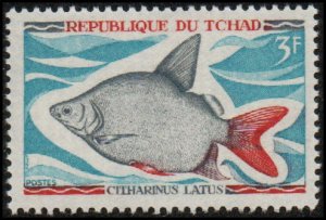 Chad 219 - Mint-NH - 3fr Lutefish (1969) (cv $0.90)