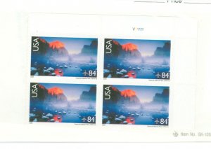 United States #C141 Mint (NH) Plate Block