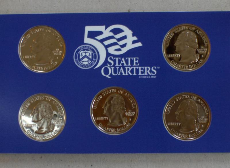 2000 S Proof Quarters Free Shipping