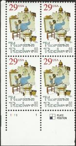# 2839 MINT NEVER HINGED NORMAN ROCKWELL