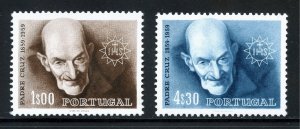 Portugal 855-56 MNH, Father Cruz  'Father of the Poor' Set from 1960.