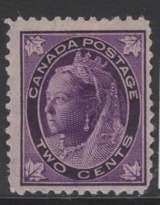 CANADA SG144 1897 2c VIOLET MTD MINT