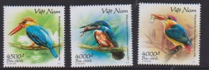 2021 Viet Nam Kingfishers (3) (Scott NA) MNH