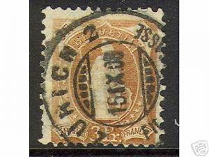 Switzerland #125 VF Used S.O.N. Cancel