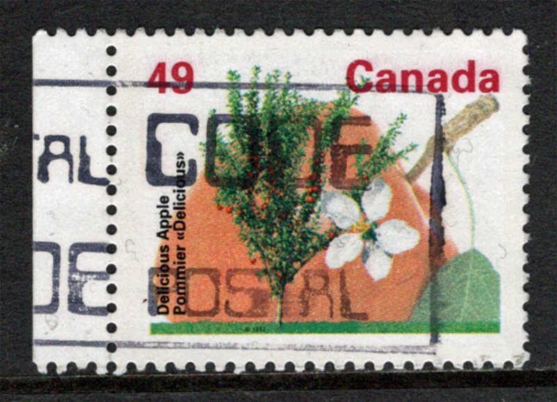 Canada - Fruit Tree Definitive - Delicious Apple - VG Condition # 1364 Used